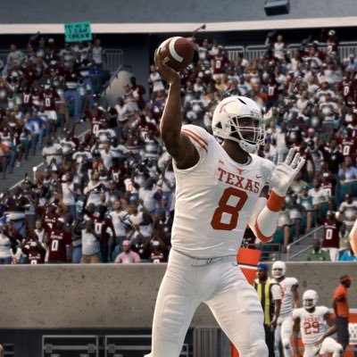 Moses King QB1 for Texas Longhorns RFL College Series 3