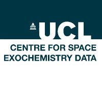 UCL Centre for Space Exochemistry Data(@UCL_CSED) 's Twitter Profileg