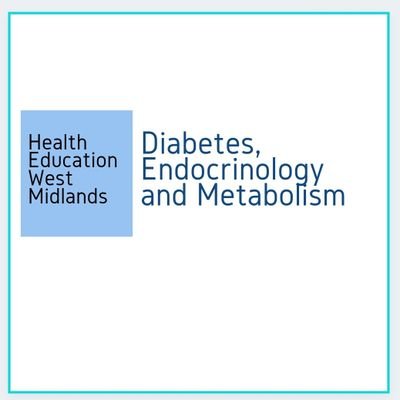 This is the twitter handle for Diabetes, Endocrinology & Metabolism training in the West Midlands, United Kingdom