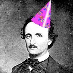 The one and only Edgar Allan Poe !  Writer, poet, critic, and editor who is best known for evocative short stories and poems. Gothic Literature 🦇🌑🌌