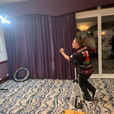 Welsh International Disabled Darts player.part time streamer Twitch Affiliate, and proud father of three.