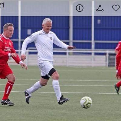 I play 11 aside veteran's football for England Over 70s & Lincolnshire Over 60s. I also play walking football for Grimsby & WFA England Over 65s & 70s