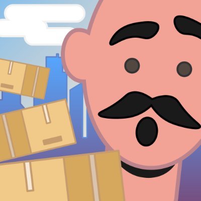 Our delivery guy has some trouble balancing his packages. #HelpAlessandro by keeping his balance or else he'll get fired! The mobile game is available NOW!