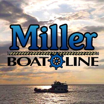 Passenger/car ferries to Ohio’s Lake Erie vacation islands; Put-in-Bay & Middle Bass. Getting there is half the fun! #putinbay ferry ⚓️