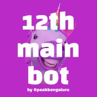 12th Main Bot πΏ (@12thmainbot) 's Twitter Profile