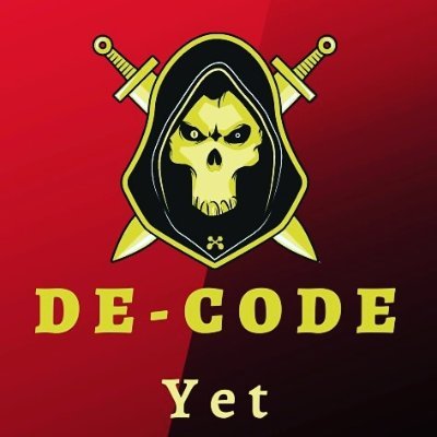 DecodeYet's profile picture. 📲📲📲📡
"Decode Tech Now"
Here we provide to you all news about new Tech📲📲 & tricks
