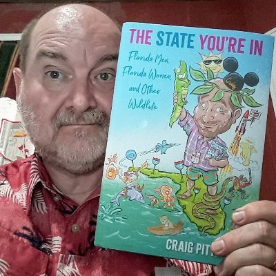 THE STATE YOU'RE IN & MANATEE INSANITY both out in paperback now! Other books: NYT bestseller OH, FLORIDA! & CAT TALE. Columnist, Florida Phoenix. Florida man.