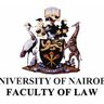 UoNLawFaculty's profile picture. The University of Nairobi’s Faculty of Law vision is to be a centre of excellence in providing legal education, training, research and consultancy.