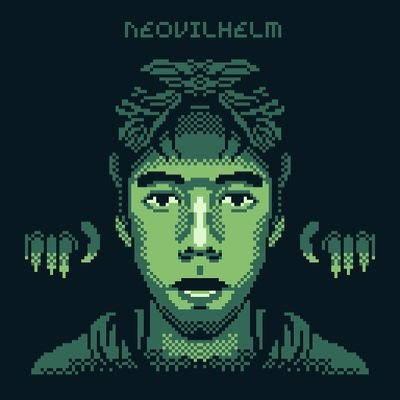 neovilhelm☆ on X: Safari Man #pixelart 32x32 pixels, 9 colors