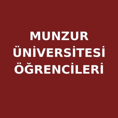 Munzur Üniversitesi Dayanışma Ağı
@dbgmeclisleri