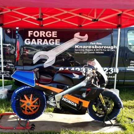 Forge Garage Knaresborough , part time motorcycle racer!!  proud dad to Sophie, Shannon, and James. Partner to long suffering Jackie xx
