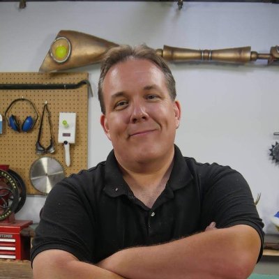 Hands on prop maker and host of Odin Makes