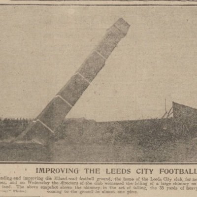 Snippets taken from old newspapers of the early days of football in Leeds, Leeds City and Leeds United. Always happy to be corrected on mistakes I make on here.