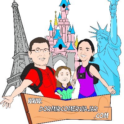 Familia con +de 100 Vídeos de #disneylandParis, #Disneyland y de #PortAventura. Nos encantan los parques de atracciones.
Contacto: dormircomerviajar@gmail.com