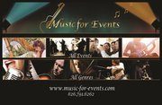 MusicForEvents1's profile picture. Music For Events is a unique, boutique-style agency that works with you every step of the way to ensure that your event fits your vision.