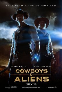 Daniel Craig and Harrison Ford.A spaceship arrives in Arizona, 1873, to take over the Earth, starting with the Wild West region. A posse of cowboys take charge.