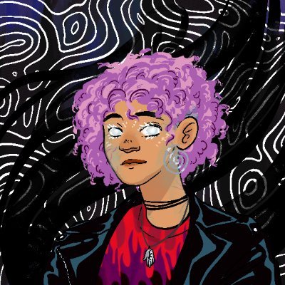 escapedartgeek's profile picture. Wandering artist, low key eldritch entity. Originally from a strange town in AZ. Those who know, know. they/them pronouns. OC RP account. #MVRP OOC: they/them