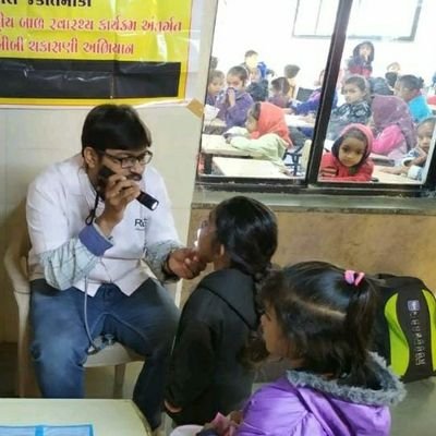 GujaratSHRBSK's profile picture. Gujarat SH Rashtriya Bal Swasthya Karyakram (RBSK)