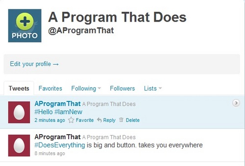 A Program That Does