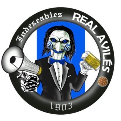 Grada de animación del Real Avilés Industrial