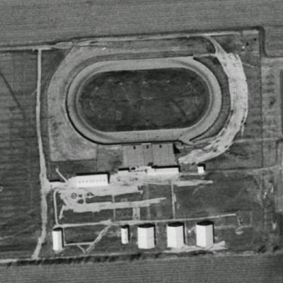 Historic Racetrack Aerials on X: Lonsdale Sports Arena (Defunct)  Cumberland, RI 1955  / X