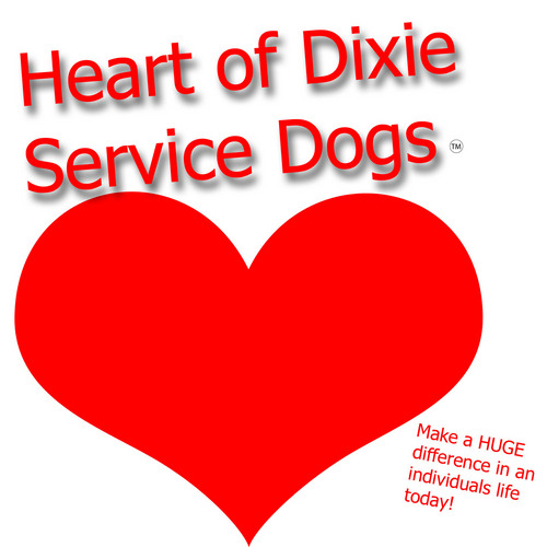 We are a non-profit organization that trains service dogs for Veterans, children, and individuals with disabilities such as cancer, epilepsy, PTSD, at no cost.