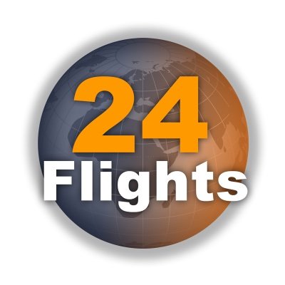 24 Flights Online Travel website for booking flights, hotels, and car rental online.