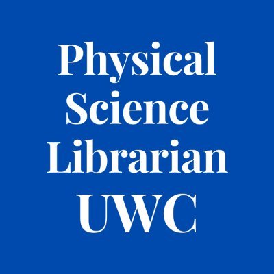 Physical Science Librarian UWC