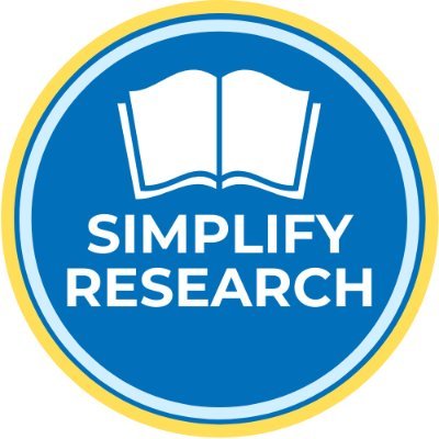 SmplfyRsrch's profile picture. Simplify Research is a research training institute dedicated to connect
researchers/academicians/corporates and faculties to the research experts