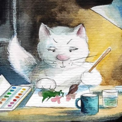 I am an artists working on positive art and illustrations. Including cute cats! 
Diving into the web3 and crypto world.