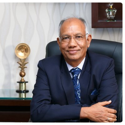 The Founder Chairman and Managing Director of Kumar Group of Industries.