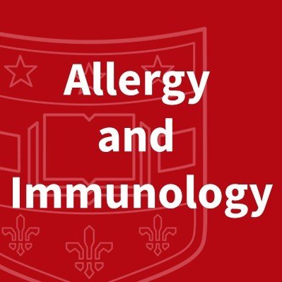 Official twitter account for Division of Allergy and Immunology at Washington University School of Medicine, St. Louis.