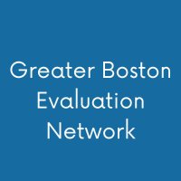 Greater Boston Evaluation Network (@evalboston) 's Twitter Profile