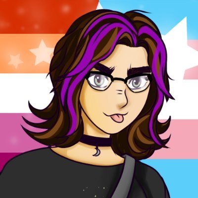 Hopeful comic creator/current fanfic writer and artist. Game designer. Storyteller. Kitschy trans lesbian garbage. (she/her/40s) 🏳️‍🌈🏳️‍⚧️