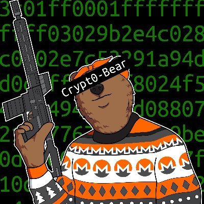 @MakeCryptoScary
Hacker Music
https://t.co/EnMjAx8SHa
84stfivNjMNX4jwHCCtQmTDyxxqVdRqTpdHivgPa3VCWJvPVqvZmab6XhELdfSL1ueUfPEibKuUKTJR6zFSQEE89R4hAR4u