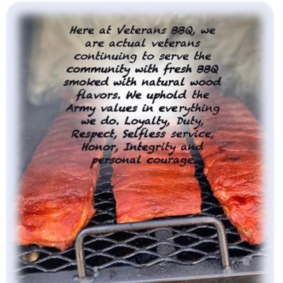 veterans_bbq's profile picture. Veteran owned BBQ vendor. receptions, catering, events, festivals, customer & employee appreciation, on-site services. (260) 209-4347