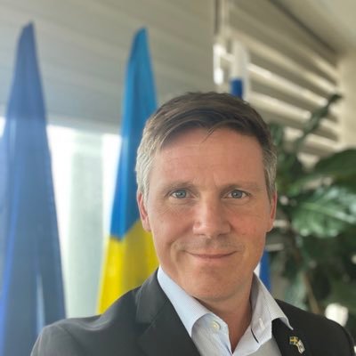 Ambassador of Sweden to Israel. Previously ambassador to Jordan and Minister of Integration.