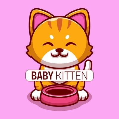 Baby kitten 🐱 is a token dedicated to feed all cat 🐈 #babykittencoin #crypto