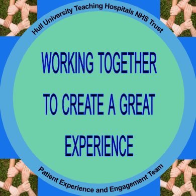 We are the Patient Experience & Engagement Team for Hull University Teaching Hospitals NHS Trust. Your Experience and feedback counts.