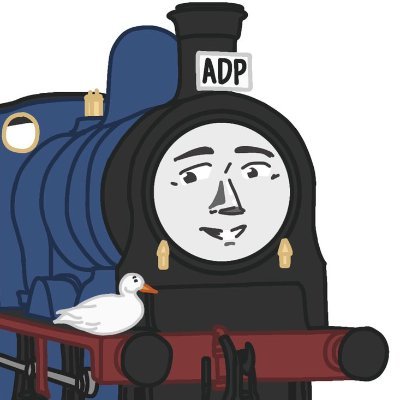 Aidan. He/him. Paints toy trains and puts them on YouTube. Loves Posca markers
Profile pic by @A2TopHat