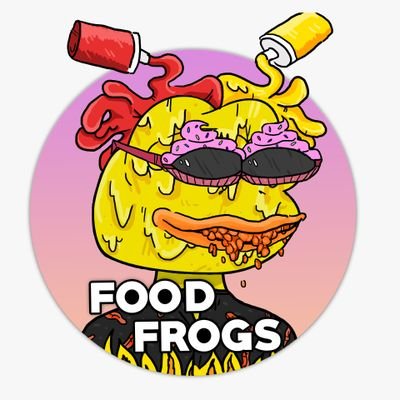 The Food Frogs are 10000 unique NFT frogs living on the Ethereum blockchains 1st NFT marketplace for food and beverages. https://t.co/E2WFG8L80G IMX SOLD OUT