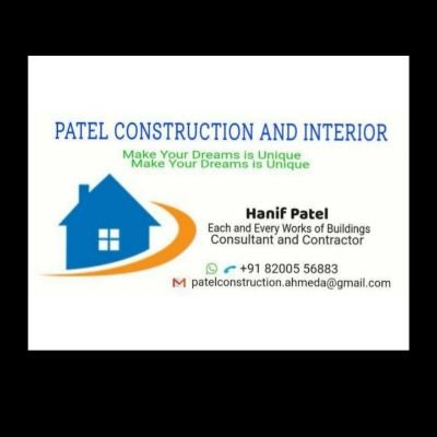 interior_patel's profile picture. EACH AND EVERY WORKS OF BUILDINGS