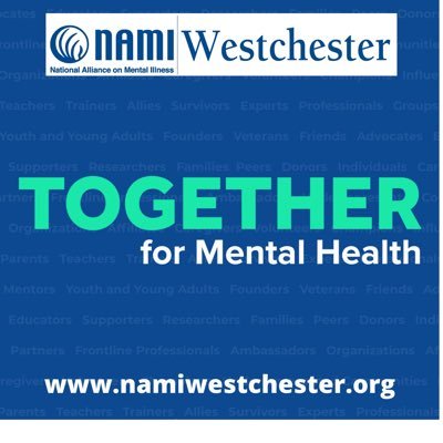 NAMI Westchester is a chartered affiliate of the National Alliance on Mental Illness, 914-592-5458. Walk on 5/19/18: https://t.co/3RCBSexWPo.