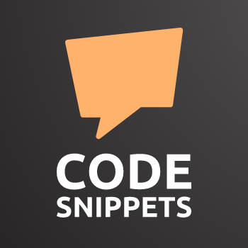 codesnippetsio's profile picture. 