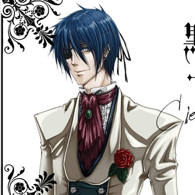 older ciel phantomhive ciel in wonderland scene