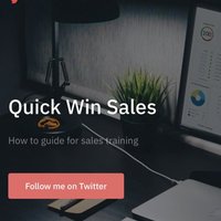 Sales Coach Mark (@quickwinsales) 's Twitter Profile Photo