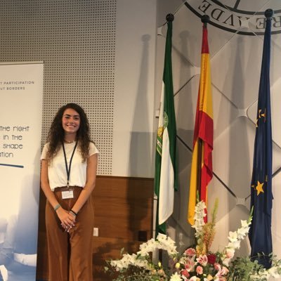 Relaciones Internacionales y Ciencias Políticas en la Universidad Pablo de Olavide, Sevilla.