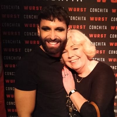 My life has been wonderful and God has made me survive cancer. Meeting Conchita several times another highlight of my life💜💜👠👠 Life is good 🙏
