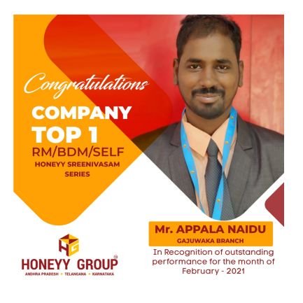 ChintaliAppala1's profile picture. I am working in Honeyygroup company as SR. SM well experience real estate construction company with premium quality construction my job is digital marketing.