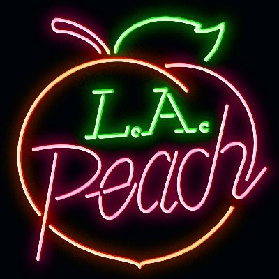 NEW RECORD ‘Welcome to L.A. PEACH’ is out right now!! 💄 👄 listen at the link below 👇🏻